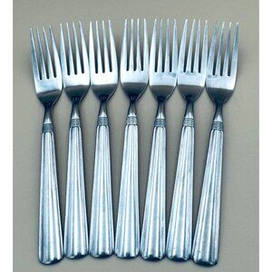 7 Pfaltzgraff KENILWORTH Dinner Fork 18/10 Stainless Steel Discontinued